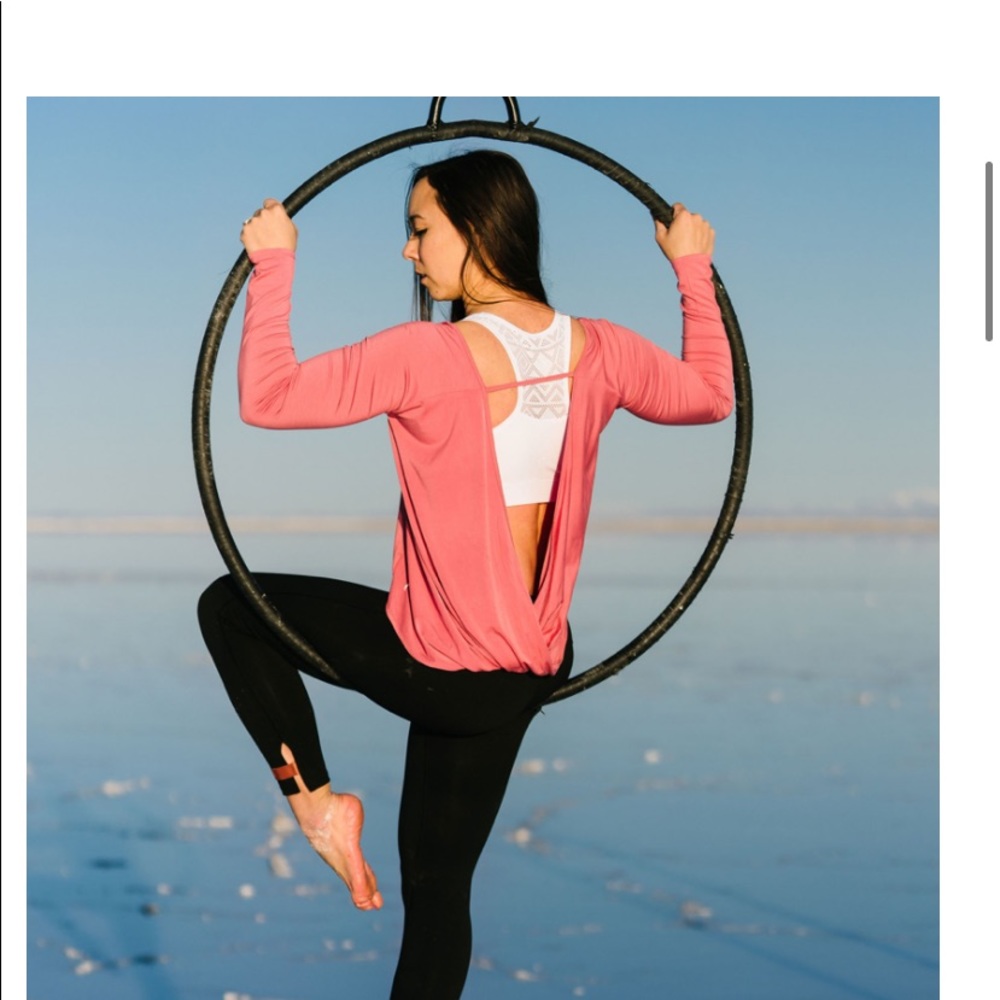 Zyia Light Brick Namaste Shirt